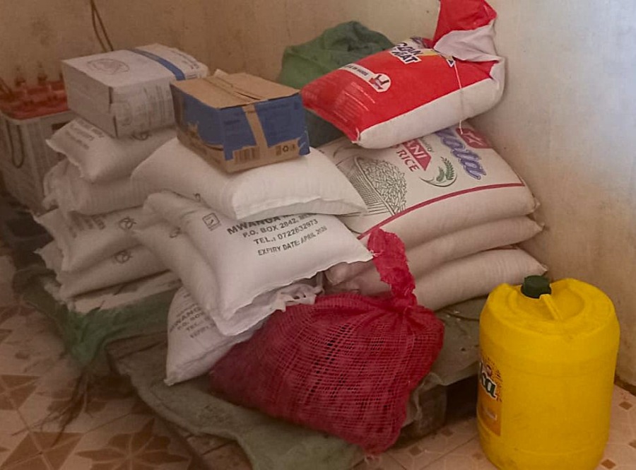 Cornelia financed a delivery of ground foods