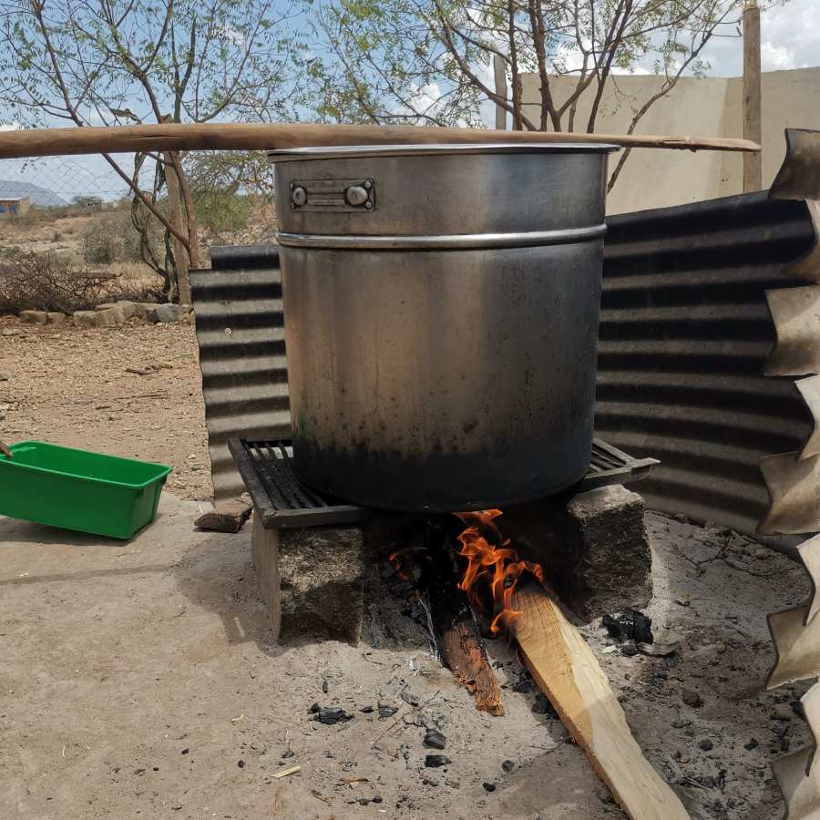 What happens when rain comes?